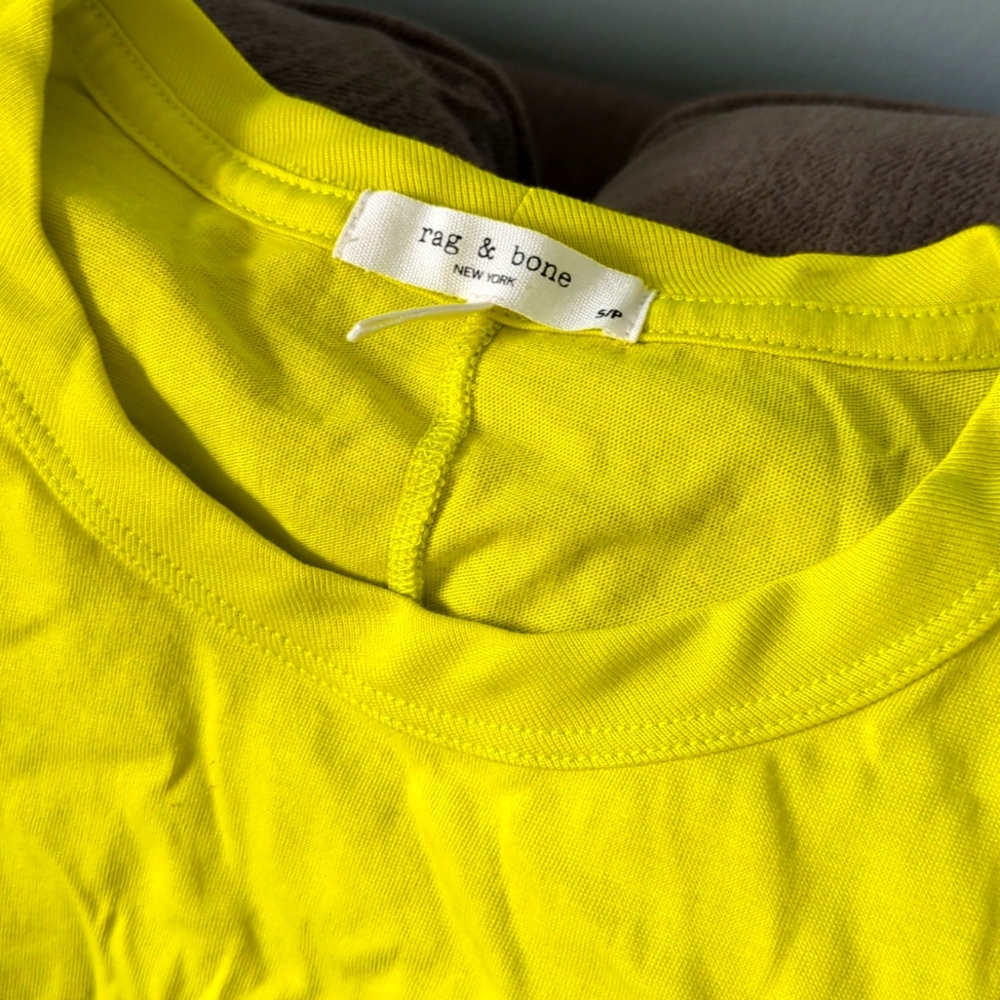 Rag and bone cropped tee